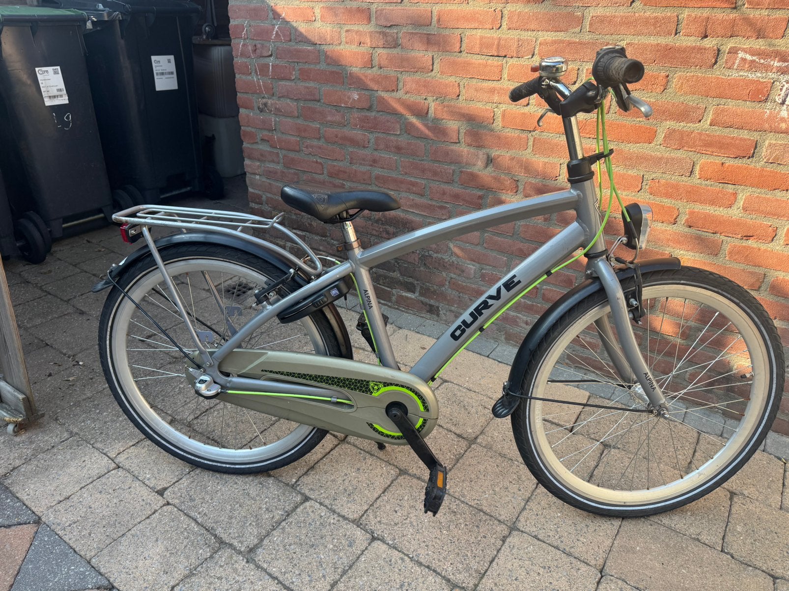 Te jongensfiets Alpina Curve 24 inch, Fietsen en Brommers, Fietsen | Jongens, Ophalen, Terugtraprem, Versnellingen, Gebruikt