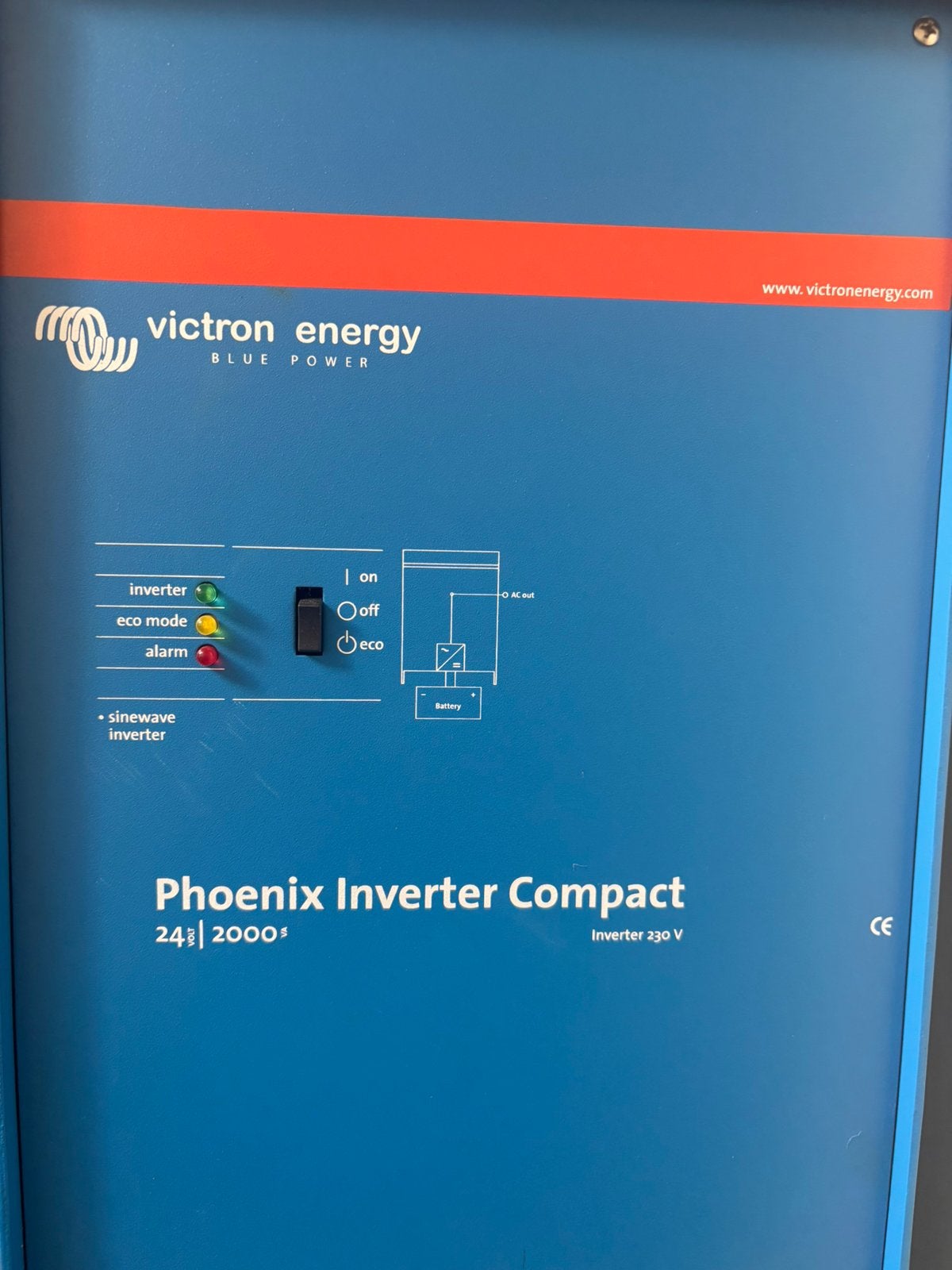 Victron Phoenix 24/2000 Compact Omvormer, Ophalen, Zo goed als nieuw, Overige typen