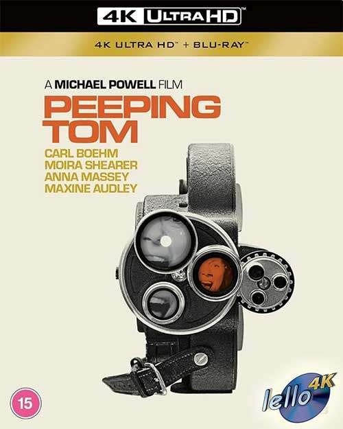Blu-ray 4K: Peeping Tom (1960 Karlheinz Böhm, Moira Shearer), Ophalen of Verzenden, Nieuw in verpakking, 4K Ultra HD Blu-ray, Horror