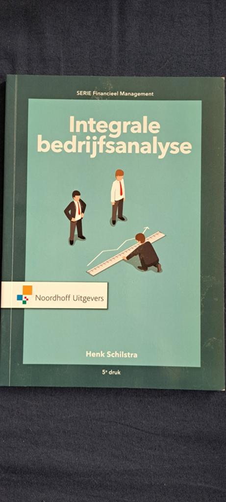 Integrale Bedrijfsanalyse - Henk Schilstra (5e druk), Henk Schilstra, Zo goed als nieuw, Gamma, HBO