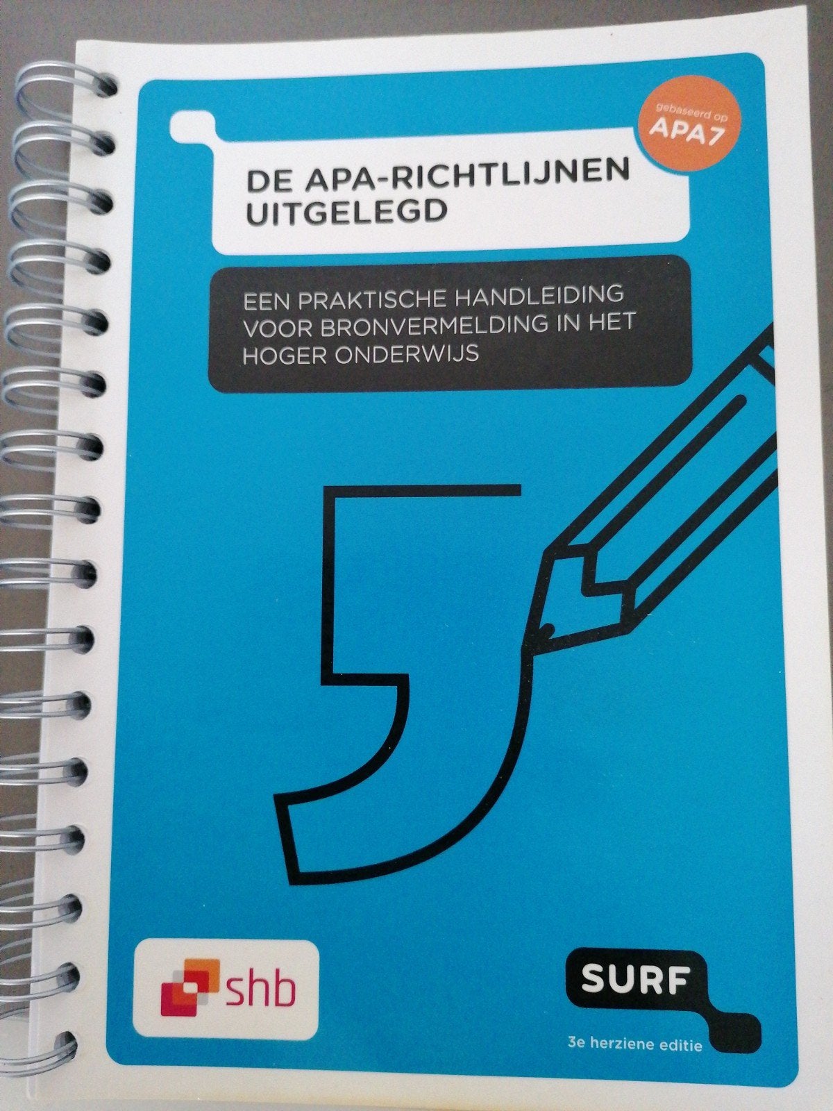 Apa 7 richtlijnen, Ophalen of Verzenden, Zo goed als nieuw, A. Doolaar, J. Mollema