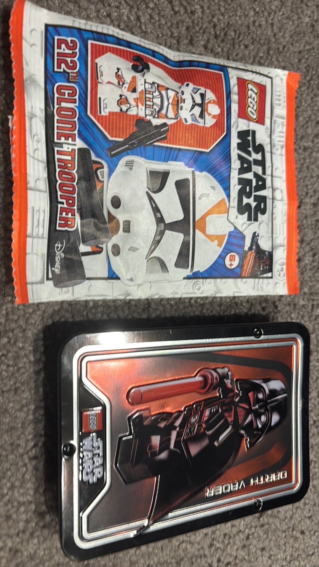 lego starwars polybag 212th clone trooper en darth vader, Star Wars, Lego, Accessoire, Nieuw