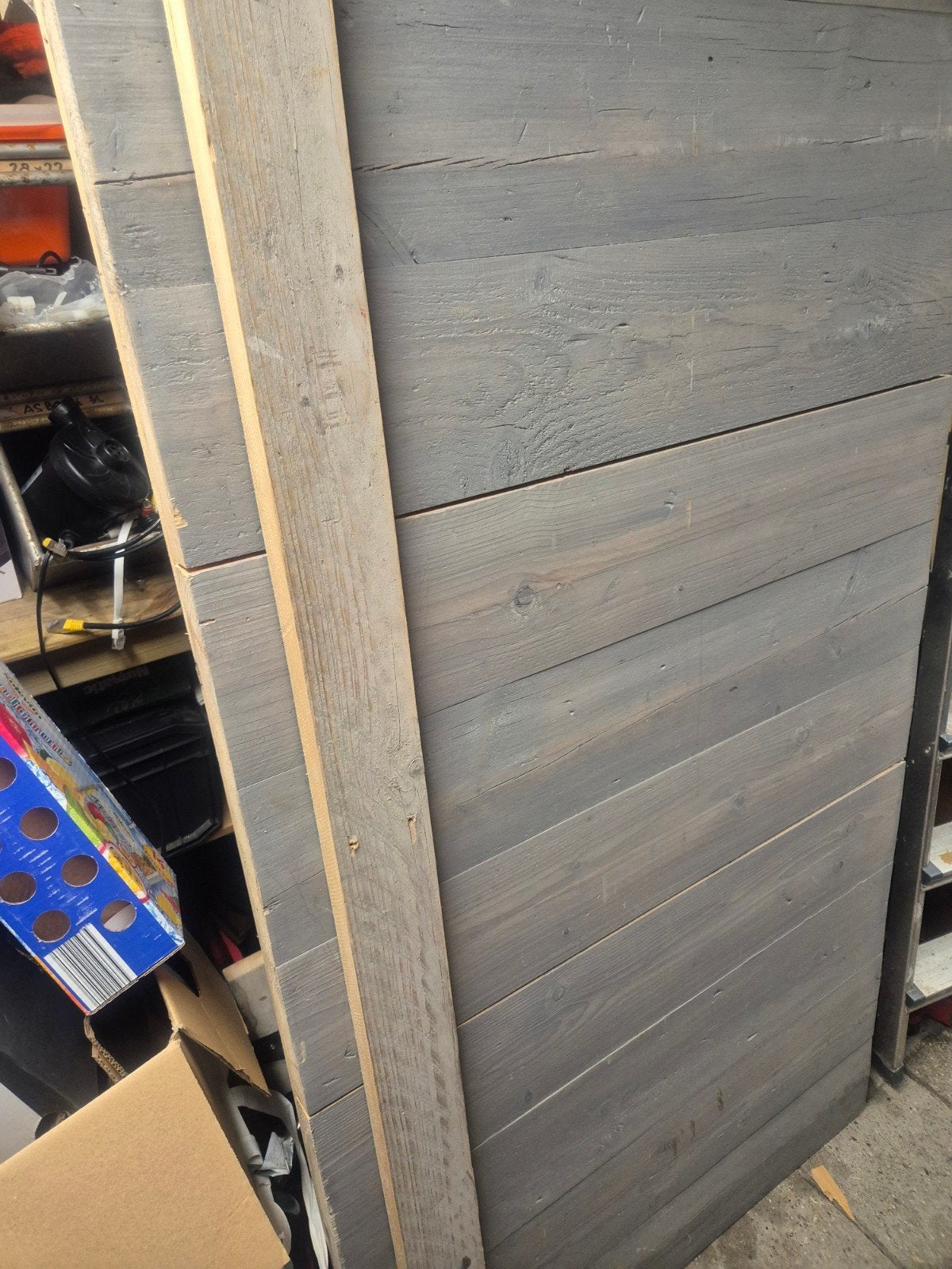 Partij steigerhout planken, Ophalen, Gebruikt, 25 tot 50 mm, Plank