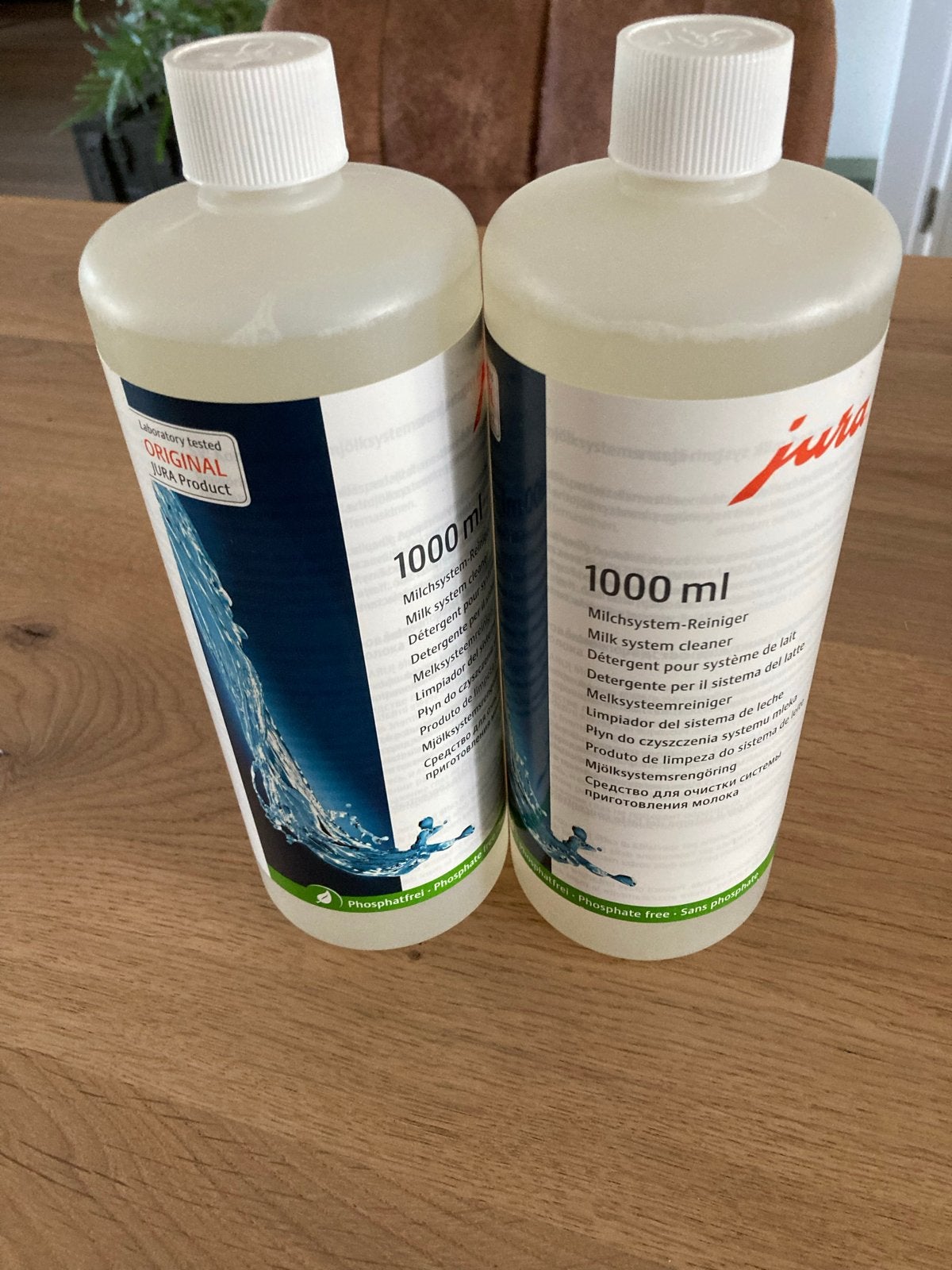 Jura Melksysteemreiniger 1000ml (2 flessen), Ophalen of Verzenden, Nieuw