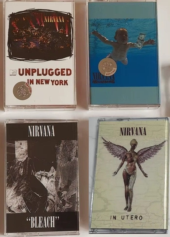 ongeopende cassettebandjes van Nirvana, Ophalen of Verzenden, Gebruikt, Pop, 1 bandje