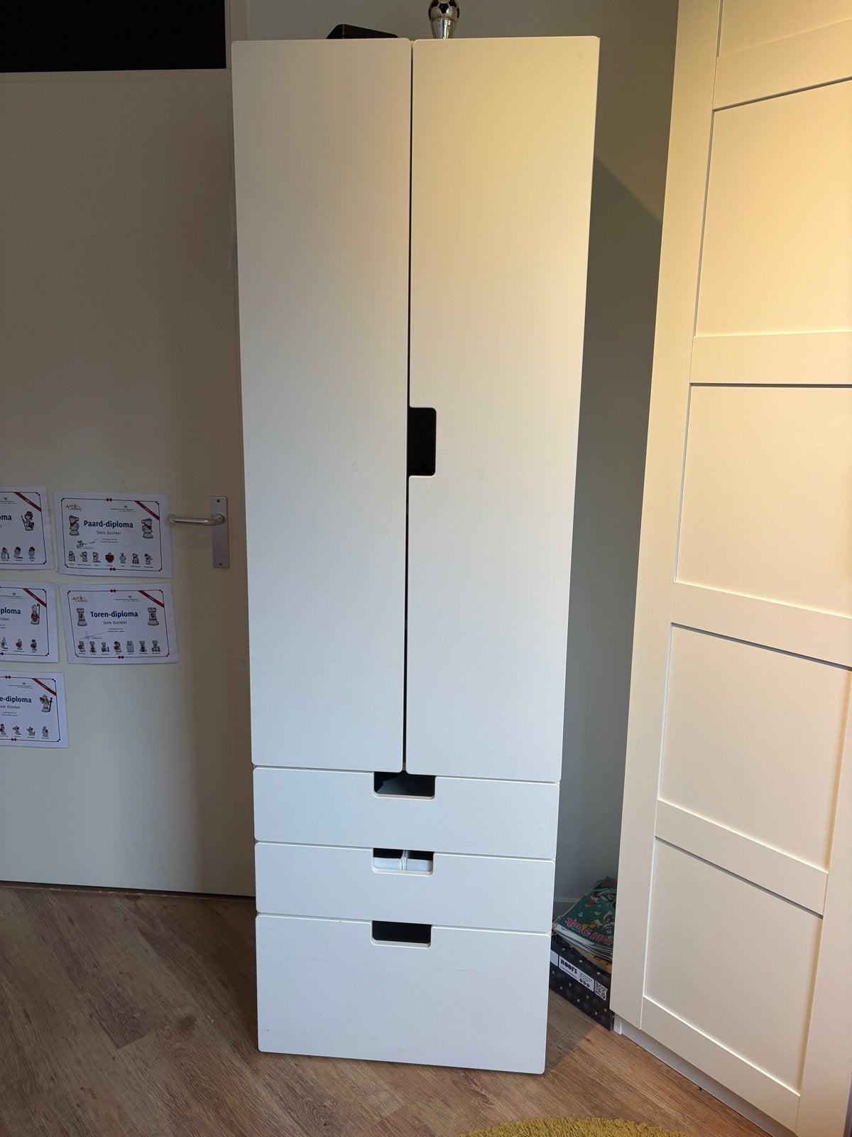 IKEA STUVA kast met 2 deuren en 3 lades, Ophalen, Gebruikt, 50 tot 100 cm, Met lade(s)