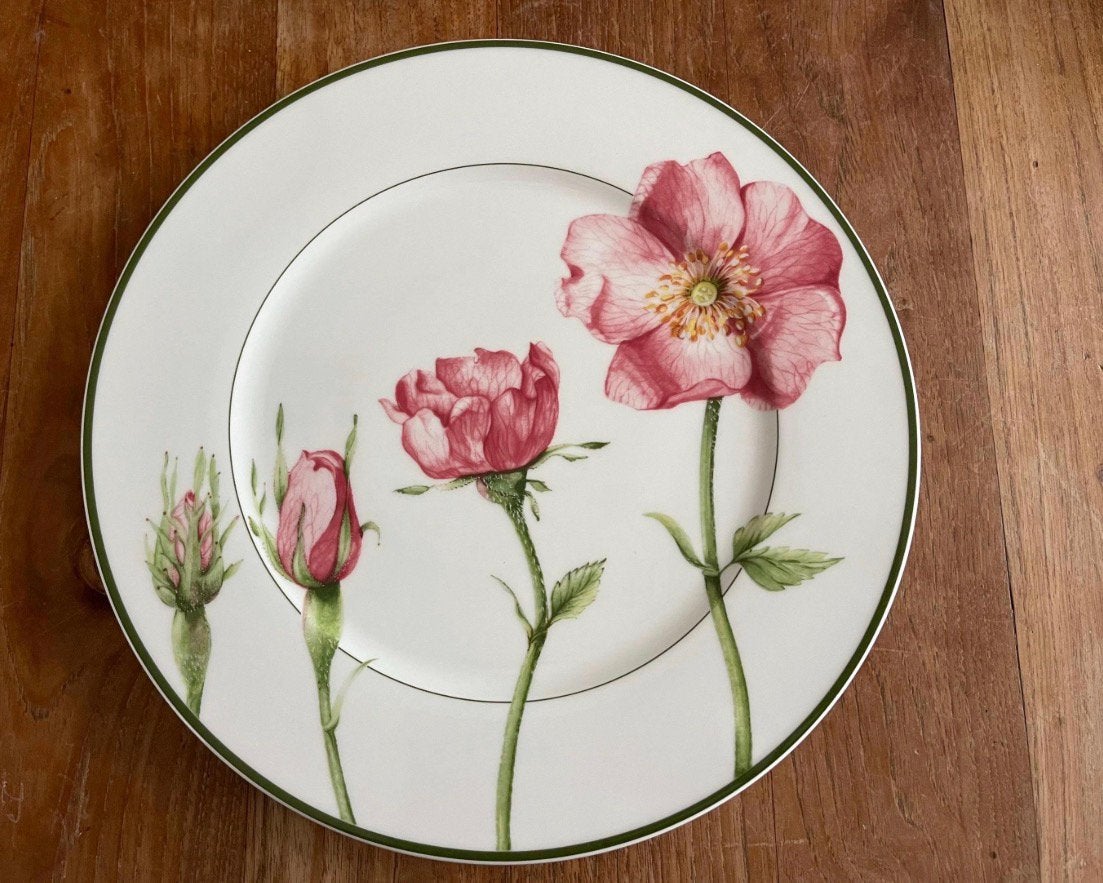 Villeroy & Boch flora onderborden/gebakschaal 30cm, Ophalen of Verzenden