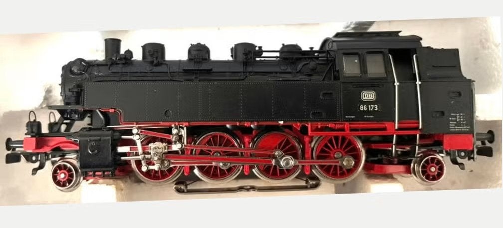 Marklin H0 3696 - Dig stoomloc BR 86 telexkoppelingen in ovp, Wisselstroom, Locomotief, Nieuw, Ophalen of Verzenden