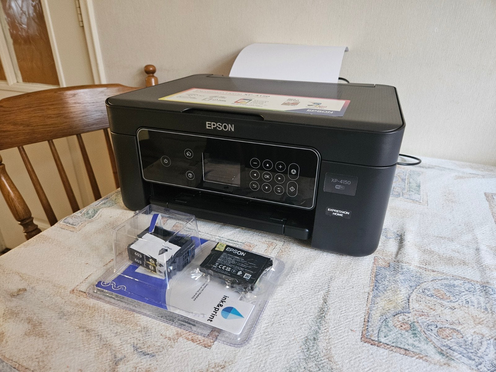 Epson Expression Home XP-4150 All-in-One Printer, Computers en Software, All-in-one, Draadloos, Ophalen of Verzenden, Zo goed als nieuw