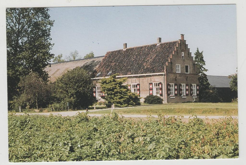 St. Annaland Oude Boerderij Nooitgedacht Info achterkant, Verzenden, 1980 tot heden, Ongelopen, Zeeland