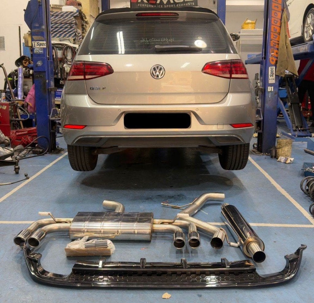 Bastuck catback uitlaatsysteem - Volkswagen Golf 7 1.4 Tsi, Ophalen of Verzenden