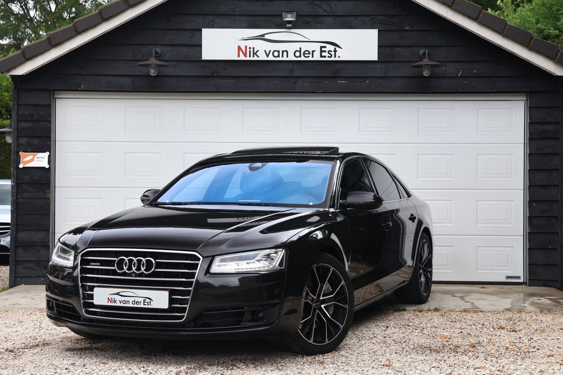 Audi A8 4.0 TFSI quattro Pro Line+-B&O-FULL!, Auto's, Audi, Automaat, 435 pk, Gebruikt, Zwart