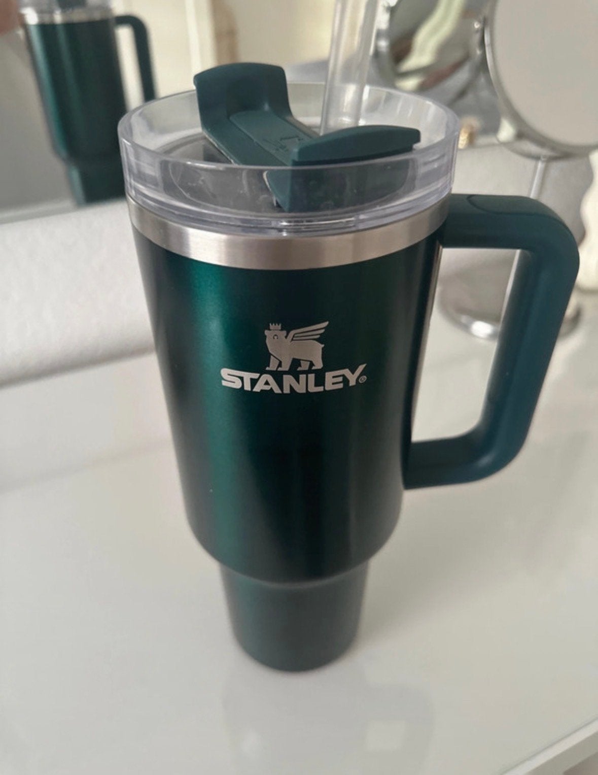 Stanley Quencher H2.0 FlowState Tumbler - Groen, Stanley, Ophalen of Verzenden, Zo goed als nieuw, Metaal