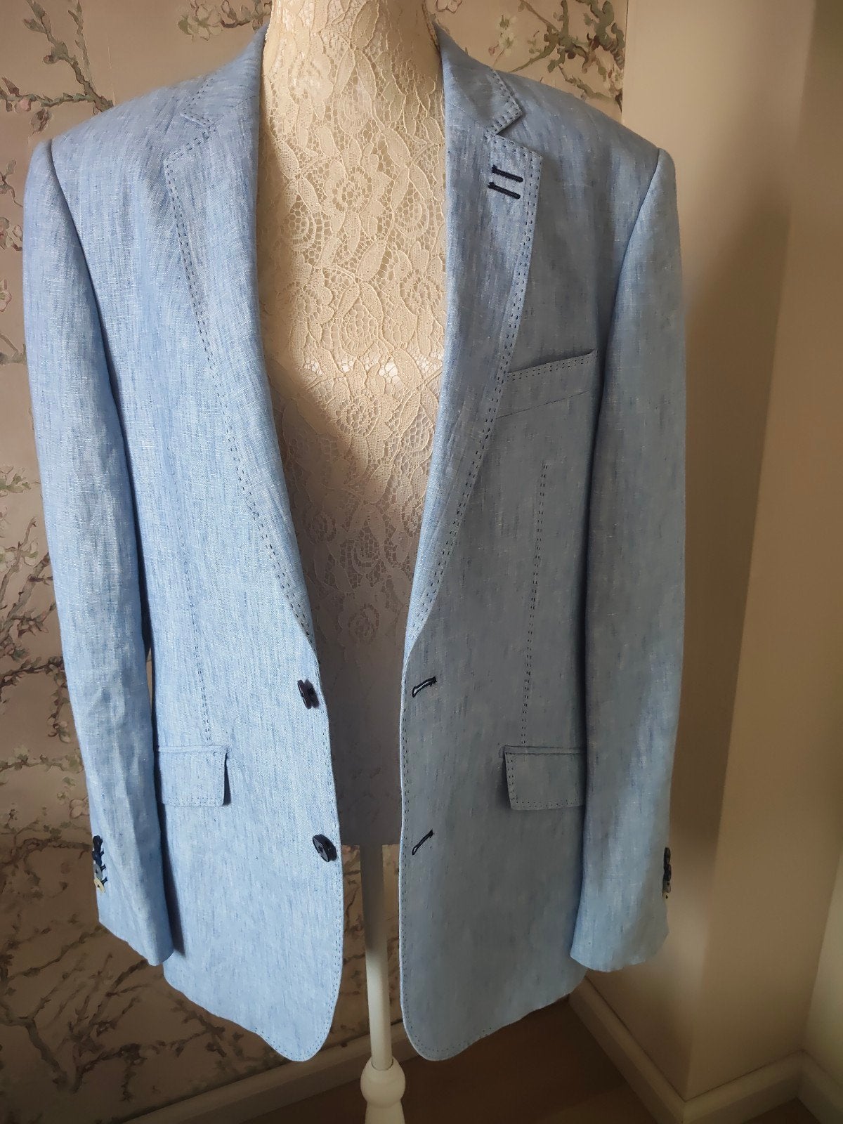 Nieuw British Indigo colbert – maat L, Nieuw, Ophalen of Verzenden, British Indigo, Maat 48/50 (M)