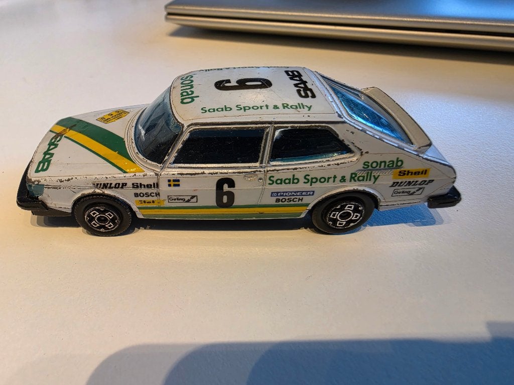 Saab 900 turbo 1/43, Ophalen of Verzenden, Gebruikt, Auto, Overige merken