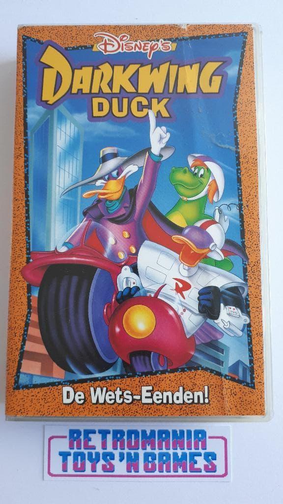vhs darkwing duck - de wets-eenden!, Alle leeftijden, Verzenden, Zo goed als nieuw