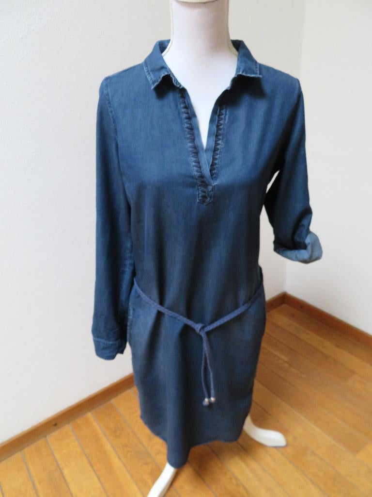 A12 TRAMONTANA jeans jurk blauw maat S 36, Blauw, Tramontana, Ophalen of Verzenden, Zo goed als nieuw