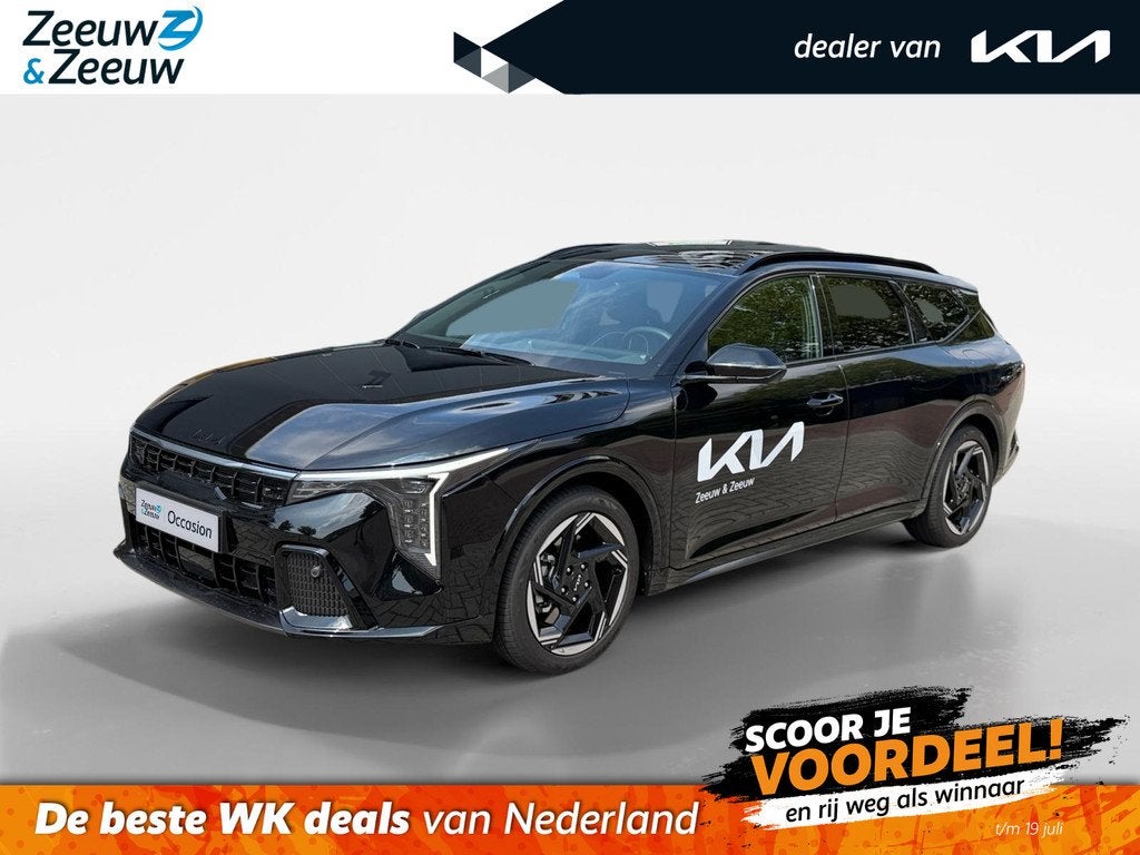 Kia K4 Sportswagon 1.0 T-GDi MHEV GT-Line Launch Edition Nie, Auto's, Kia, 12 maanden, Zwart, Origineel Nederlands, 3 cilinders
