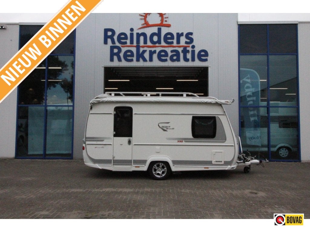 Fendt Bianco Sportivo 390 FH Voortent, Mover, Fietsenr, Bedrijf, Treinzit, Tot en met 3, Schokbreker