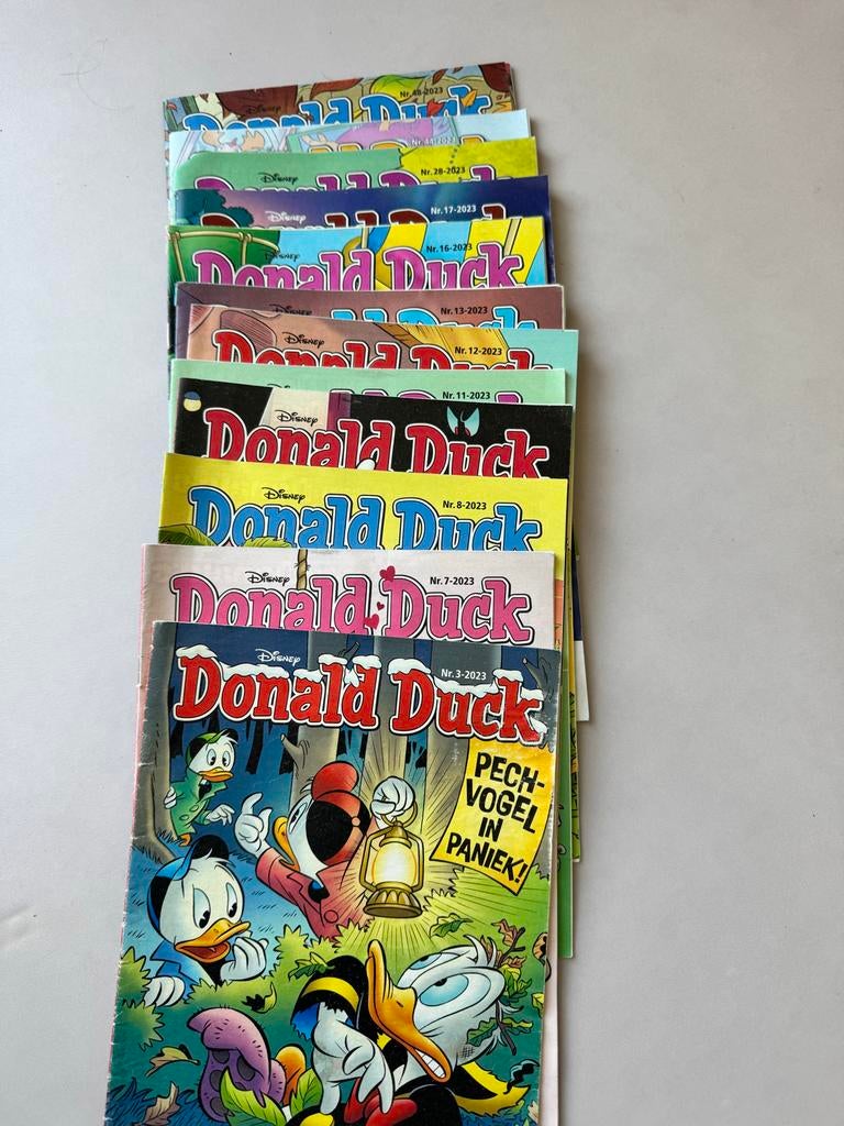 Donald Duck tijdschriften 2023, Boeken, Meerdere stripboeken, Ophalen of Verzenden, Gelezen