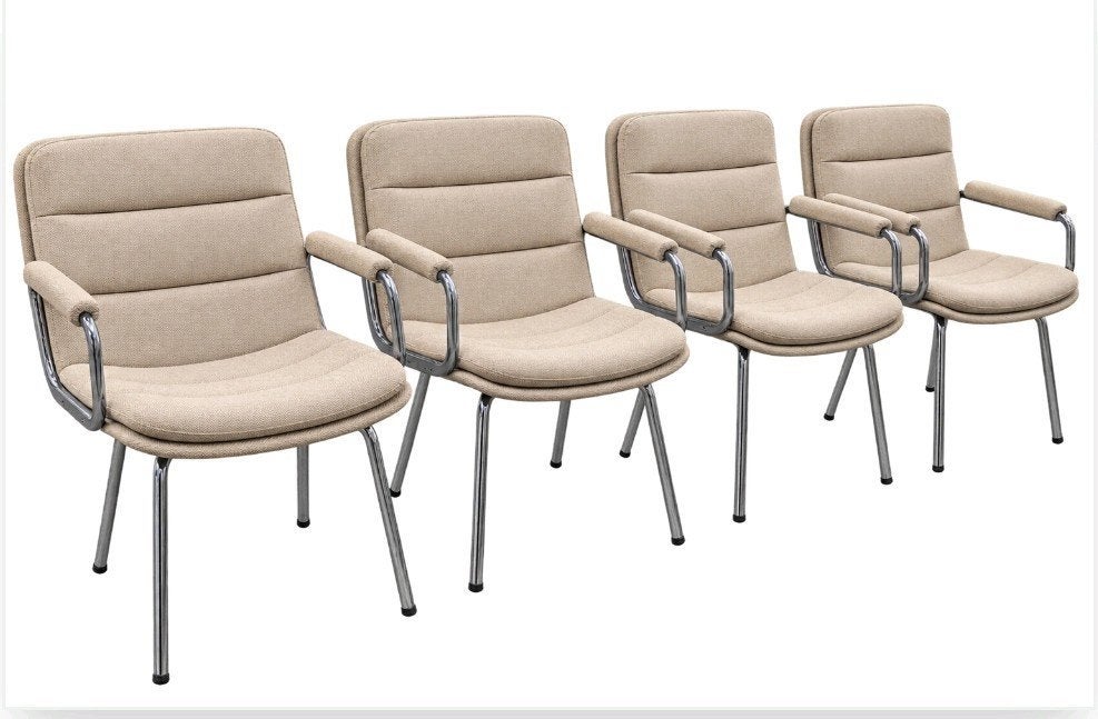 Set van 4 vintage Artifort stoelen, Ophalen