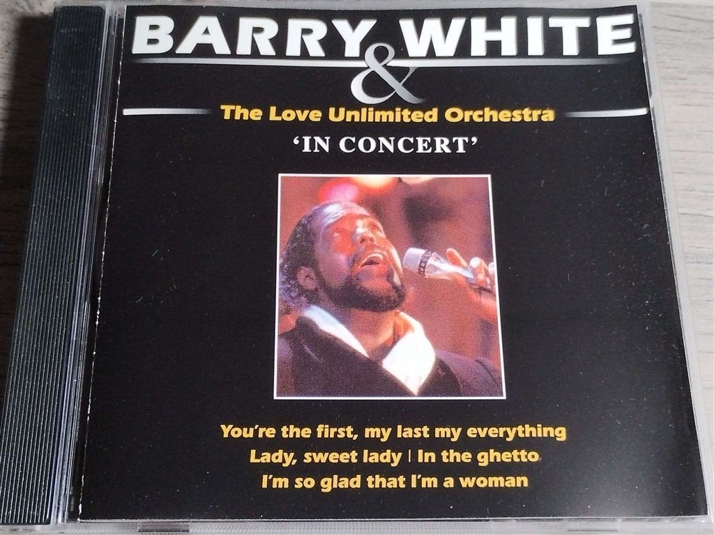 Barry White - In Concert, Ophalen of Verzenden, Zo goed als nieuw