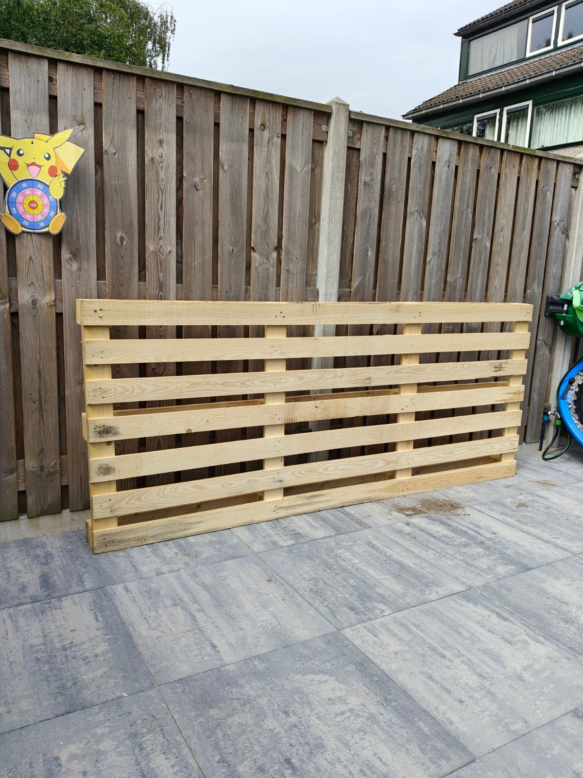 Houten pallet 240/160, Tuin en Terras, Schuttingen, Ophalen, Minder dan 3 meter, Hout, 1 tot 2 meter
