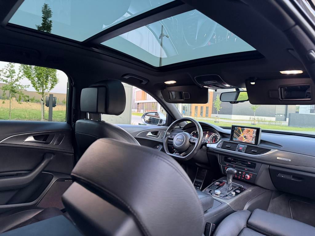AUDI A6 3.0 TDI 400PK+Bi-Turbo 4x4 Aut-8 2xPano-B&O-Leer RS6, Automaat, Euro 5, Zwart, Leder