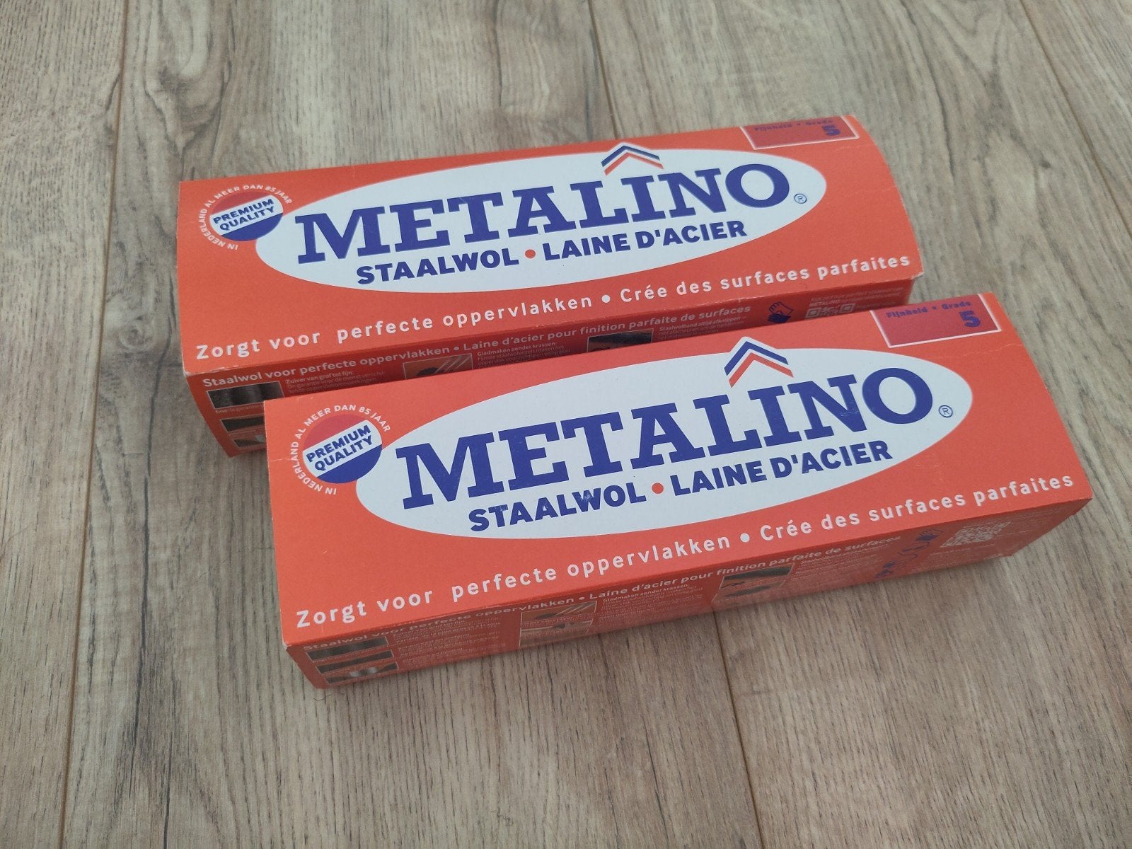 Grove (5) staalwol 2x200gr - Nieuw en ongebruikt, Ophalen of Verzenden, Nieuw