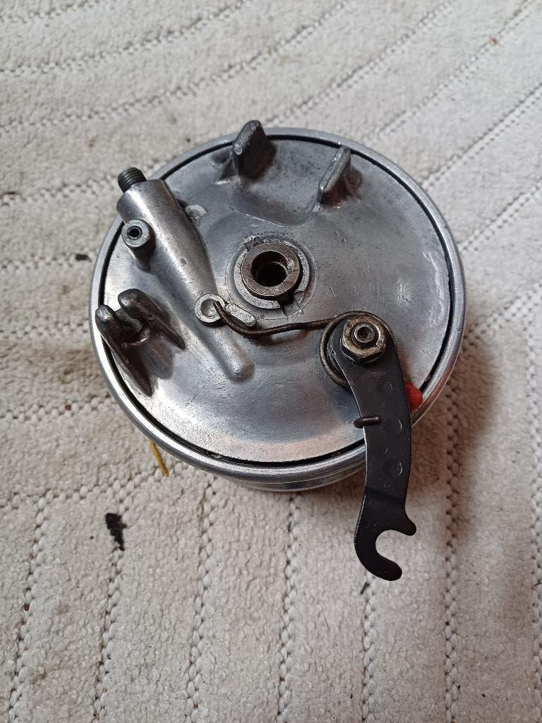 Puch MV50 VS50 voor rem trommel met remanker gebruikt, Fietsen en Brommers, Brommeronderdelen | Puch, Ophalen of Verzenden, Gebruikt