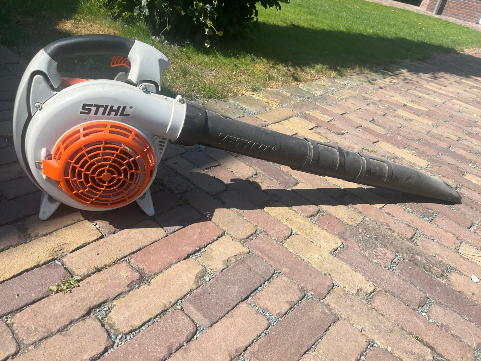 Bladblazer BG86, Tuin en Terras, Bladblazers, Ophalen, Gebruikt, Benzine, Handgedragen