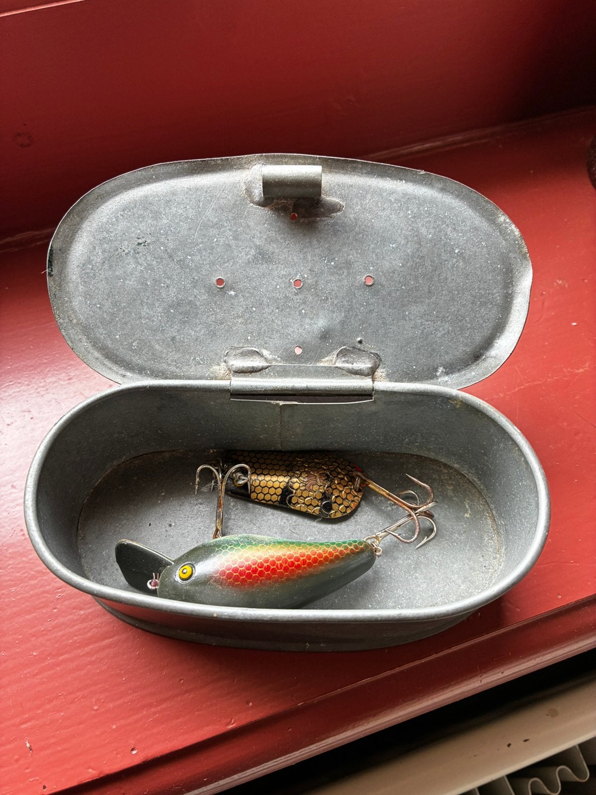Antiek aasbakje (aluminium), Ophalen of Verzenden, Zo goed als nieuw, Overige typen
