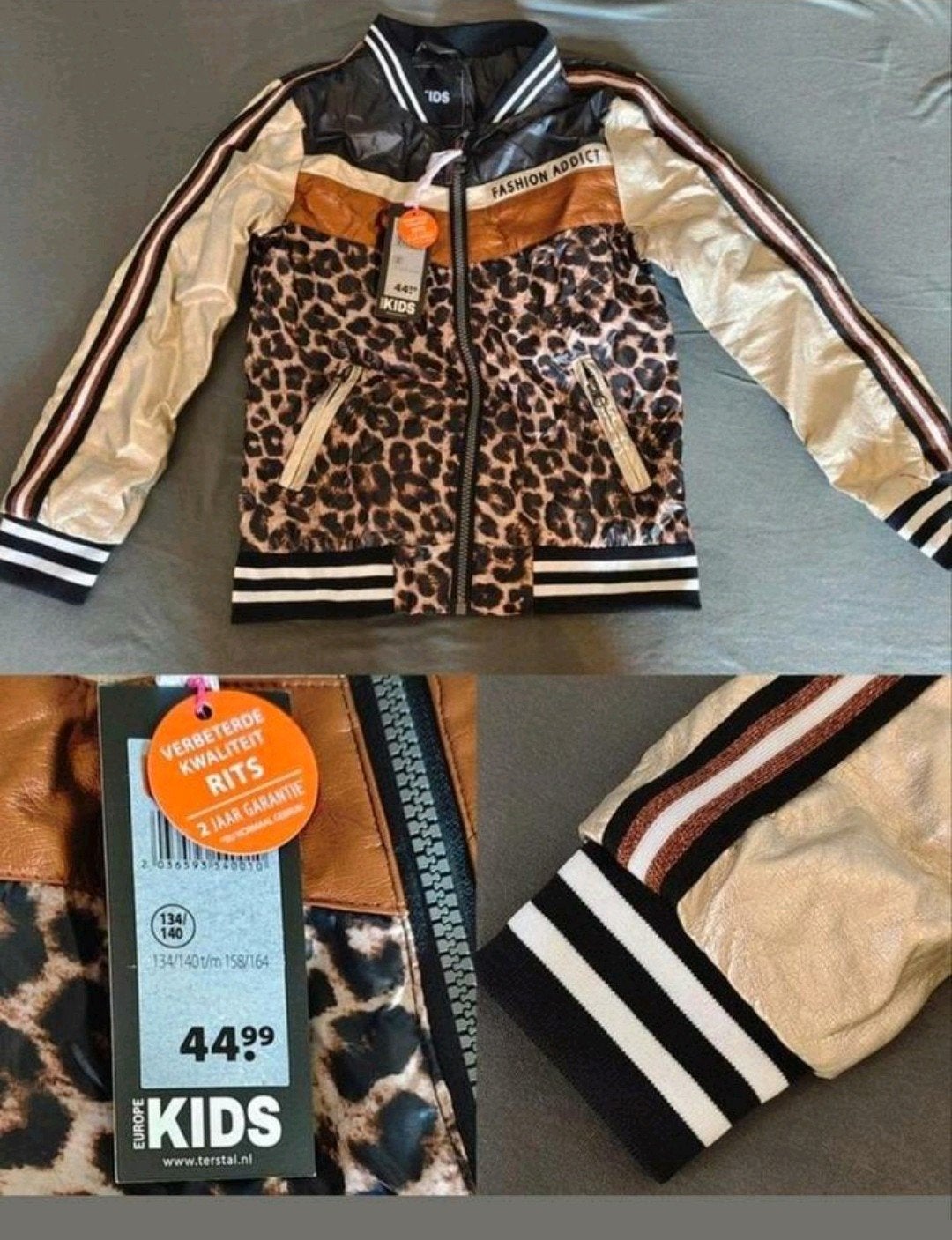 Zomerjas nieuw maat 134-140, Kinderen en Baby's, Kinderkleding | Maat 134, Ophalen, Nieuw, Meisje, Jas