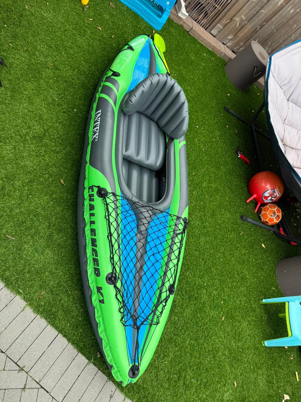 Intex Challenger K1, Watersport en Boten, Kano's, Ophalen, Zo goed als nieuw, Twee personen, Overige typen