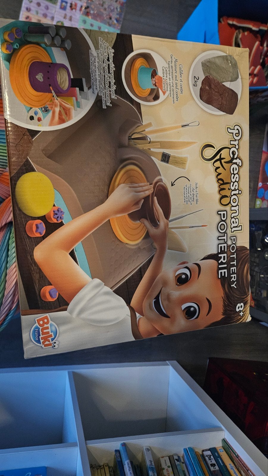 Buki Professional Pottery Studio -Pottenbakken voor kinderen, Hobby en Vrije tijd, Pottenbakken, Ophalen of Verzenden, Zo goed als nieuw