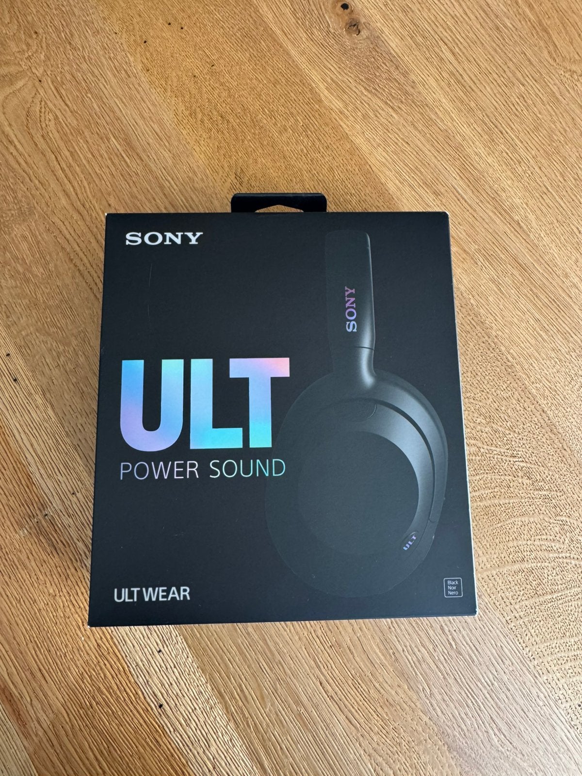Sony ULT power sound koptelefoon, Audio, Tv en Foto, Koptelefoons, Ophalen of Verzenden, Zo goed als nieuw, Draadloos, Zwart