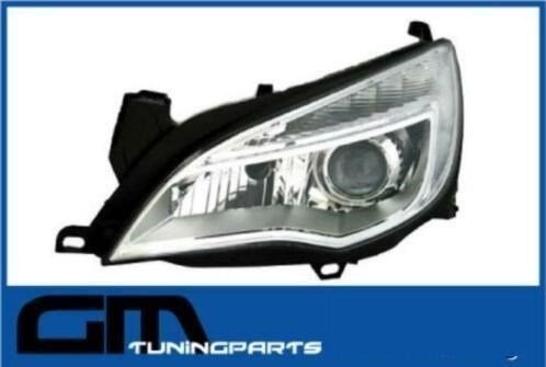 # Led dagrij koplampen opel astra J # chrome uitvoering, -, -, Opel, Nieuw