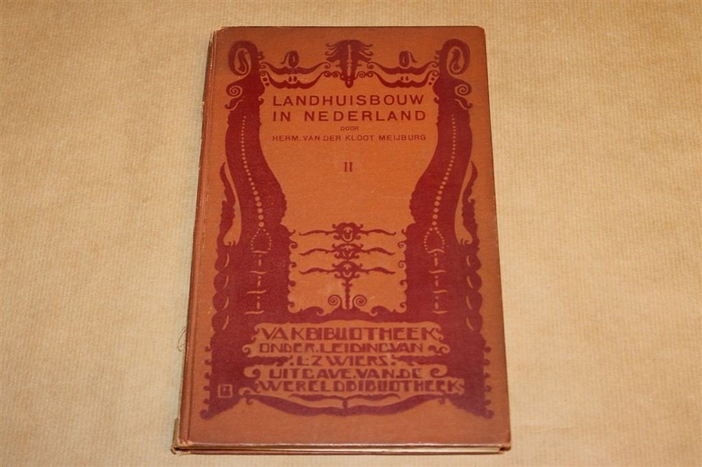 Landhuisbouw in Nederland II — Architectuur Villas 1921, Ophalen of Verzenden, Gelezen, Architecten