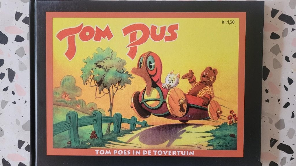 M.Toonder- Tom Pus in de tovertuin (uit het Noors), Eén stripboek, Ophalen of Verzenden