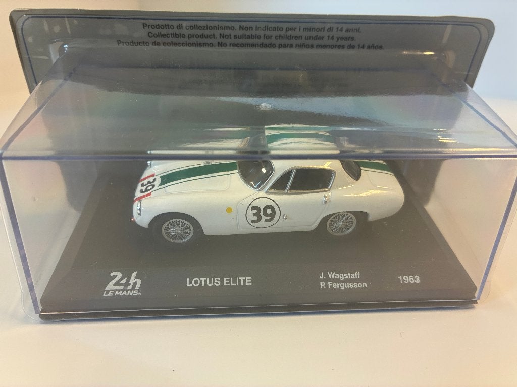 19489: Lotus Elite - Wagstaff/Fergusson - 24h Le Mans 1963, Auto, Nieuw, Ophalen of Verzenden, Bachsatztstr. 54 D 72131 Ofterdingen, Germany