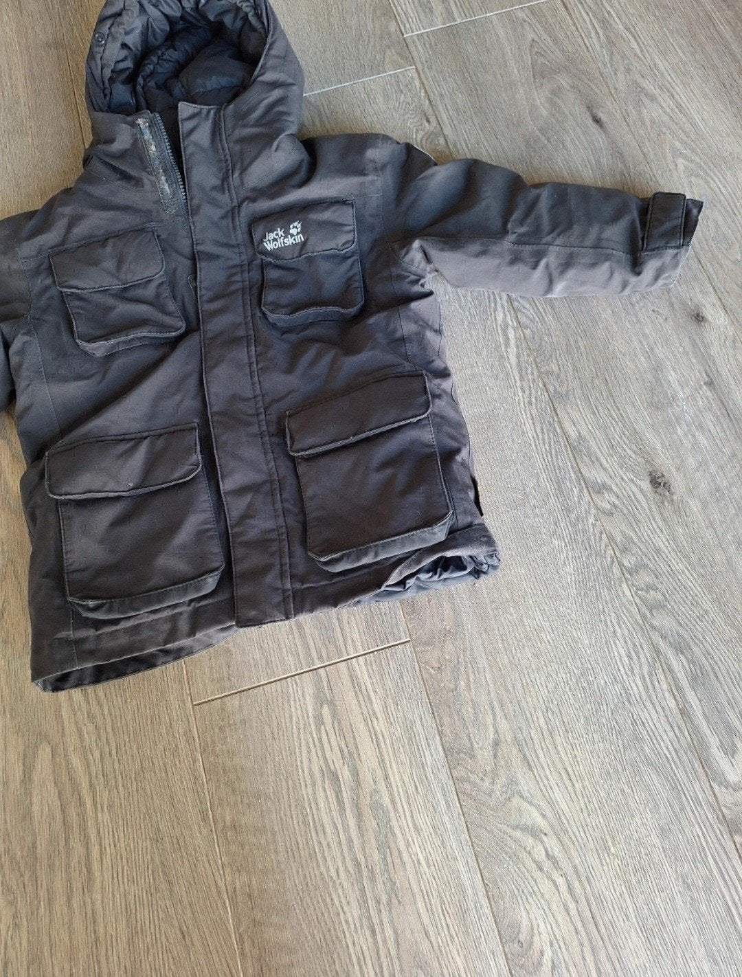 Jack Wolfskin winterjas jongen maat 104/110, Kinderen en Baby's, Gebruikt, Jack Wolfskin, Ophalen of Verzenden, Jongen