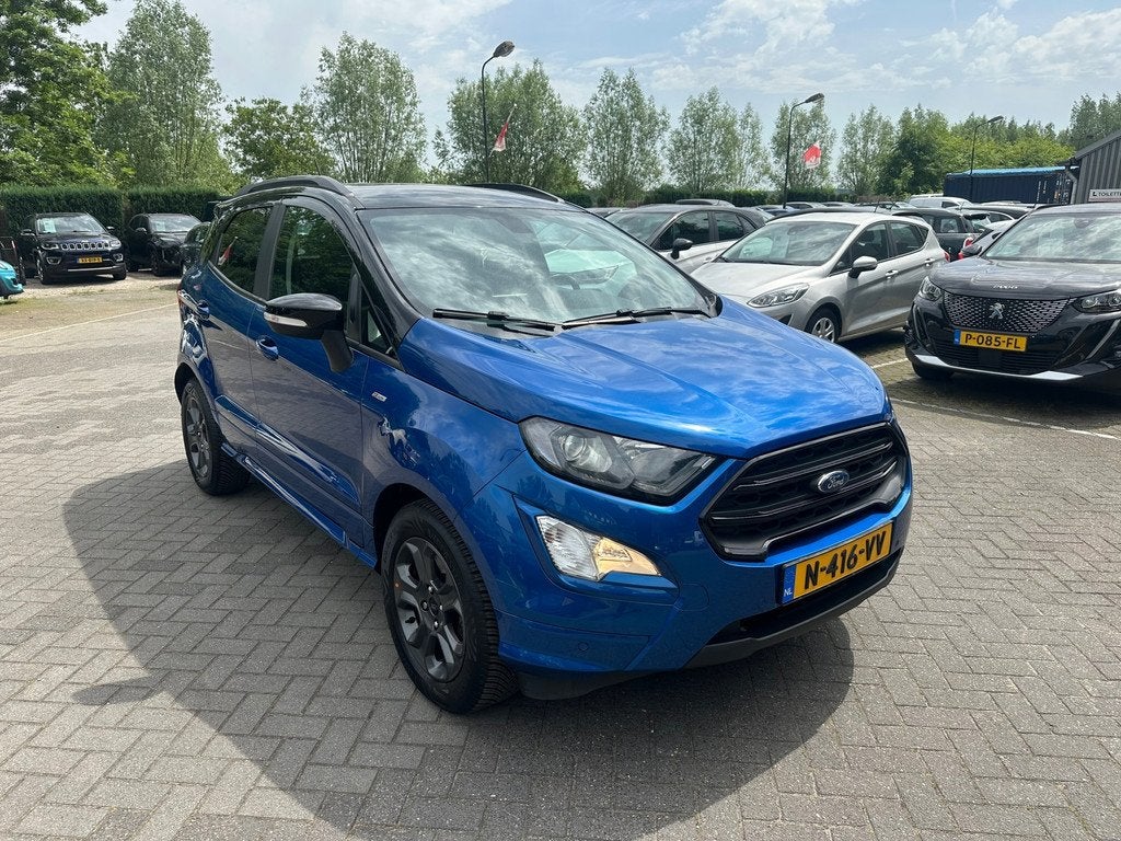 Ford EcoSport 1.0 EcoBoost ST-Line Black automaat , pdc met, Auto's, Ford, 125 pk, Gebruikt, Euro 6, Ecosport