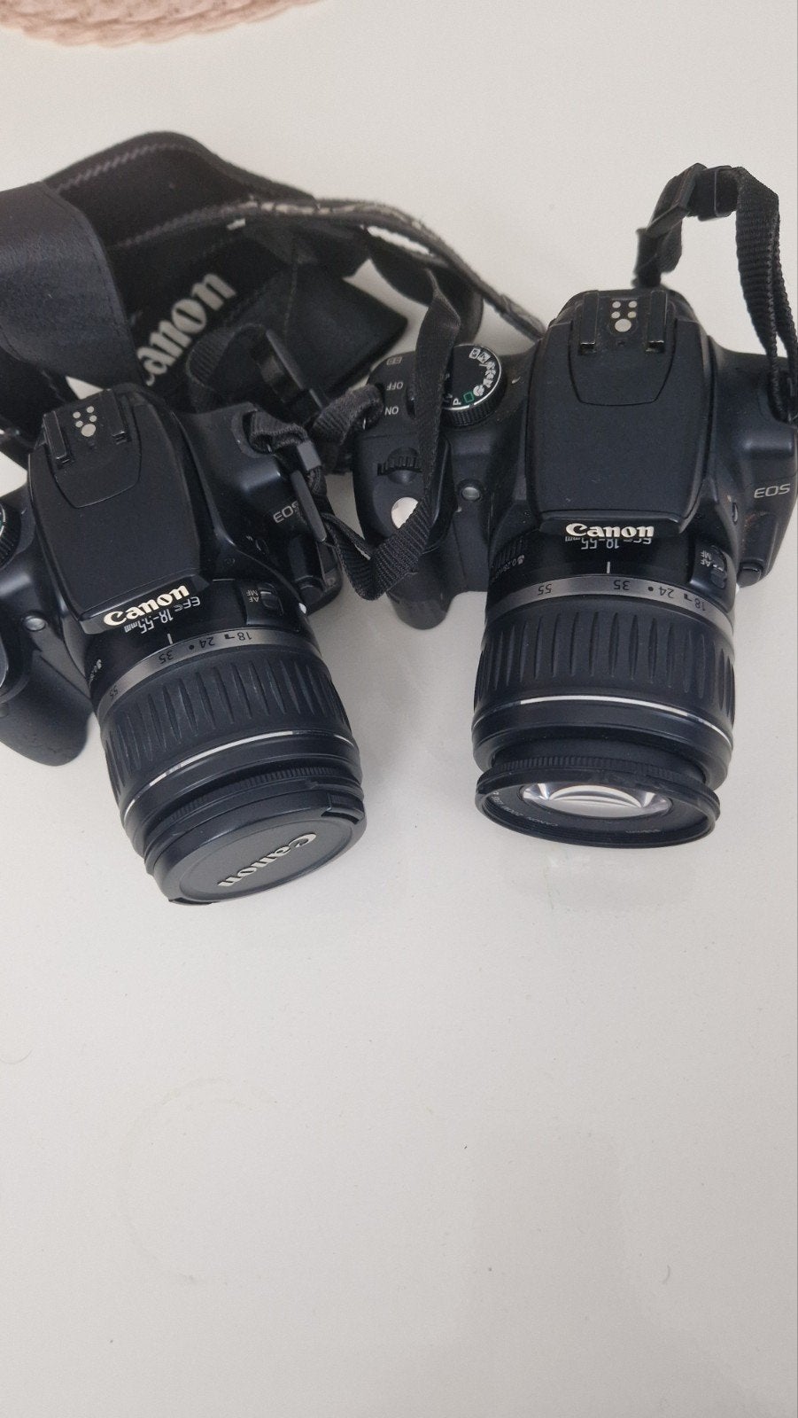 Canon camera ESO 400D en350d digital 2stukes tekop, Audio, Tv en Foto, Optische apparatuur | Verrekijkers, Ophalen, Overige typen