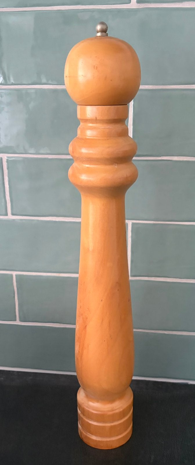 Houten pepermolen 40cm, Ophalen of Verzenden, Zo goed als nieuw