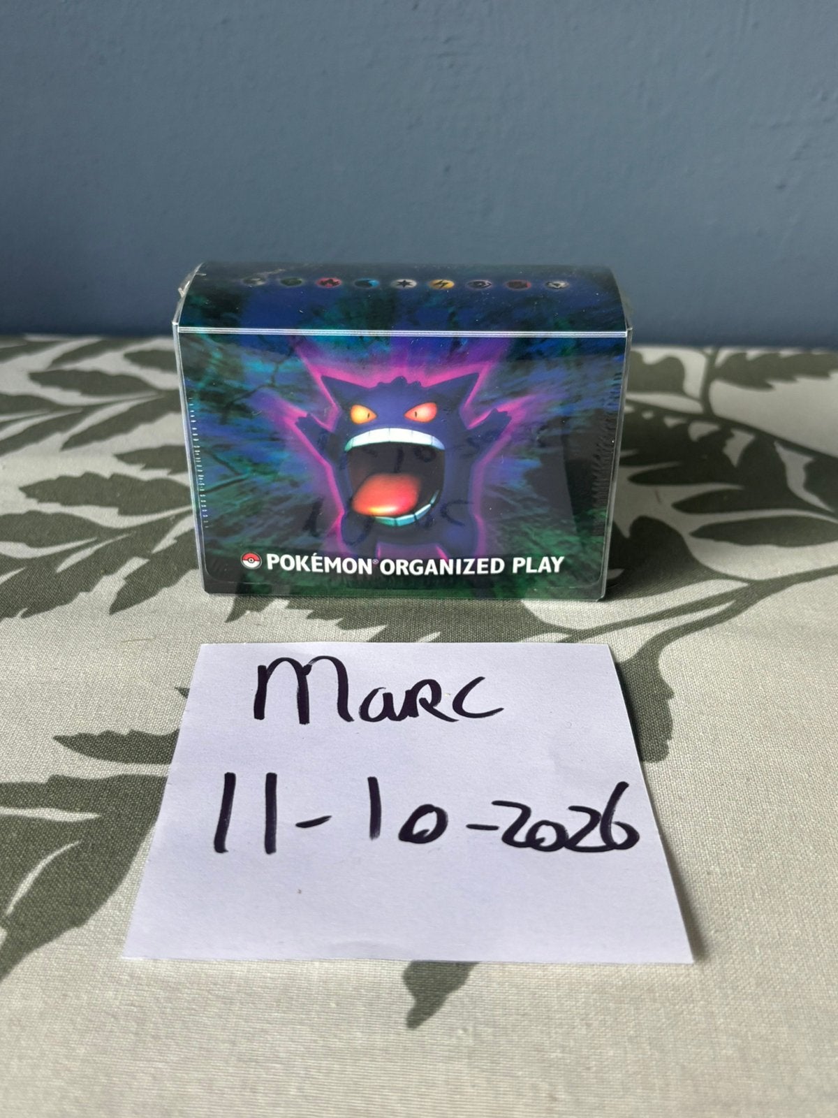 Organized play EX Legend Maker Deck Box [Gengar], Ophalen of Verzenden, Zo goed als nieuw