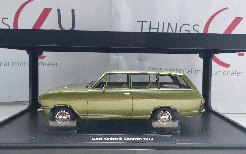 Touring Modelcars 1:18 Opel Kadett B Caravan 1972 lemon, Ophalen of Verzenden, Nieuw, Auto, Overige merken