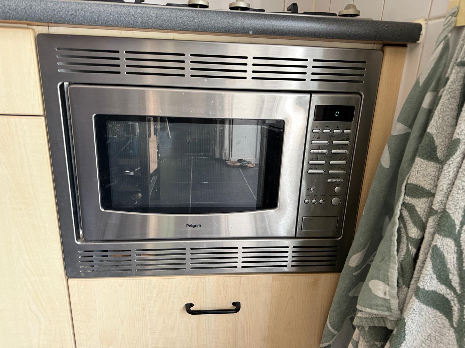 T.e.a.b. Combi oven/magnetron, 45 tot 50 cm, Gebruikt, Pelgrim, Ophalen of Verzenden