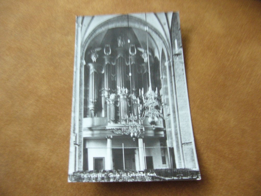 DEVENTER  =  GROTE OF LEBUINUS KERK, Ophalen of Verzenden, 1940 tot 1960, Ongelopen, Overijssel