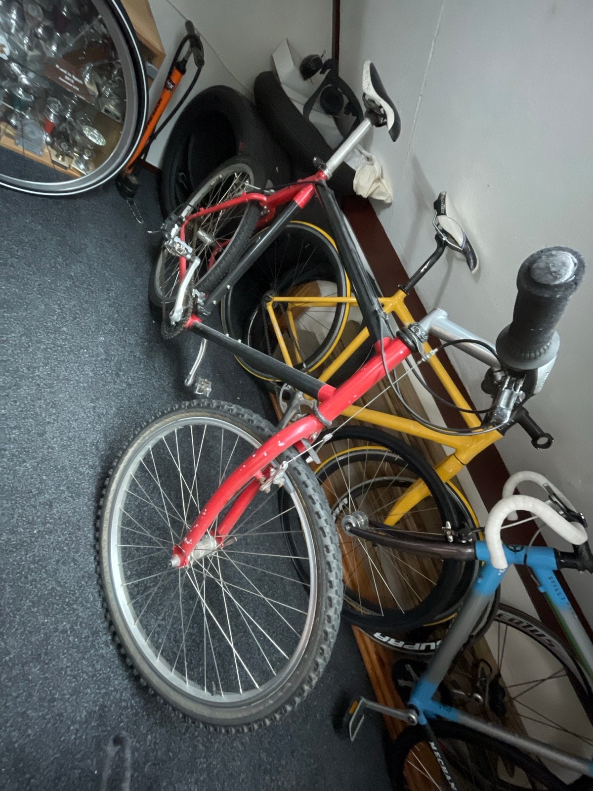 Unieke rode en zwarte fiets Koga Miyata, Ophalen of Verzenden, Gebruikt, Overige merken