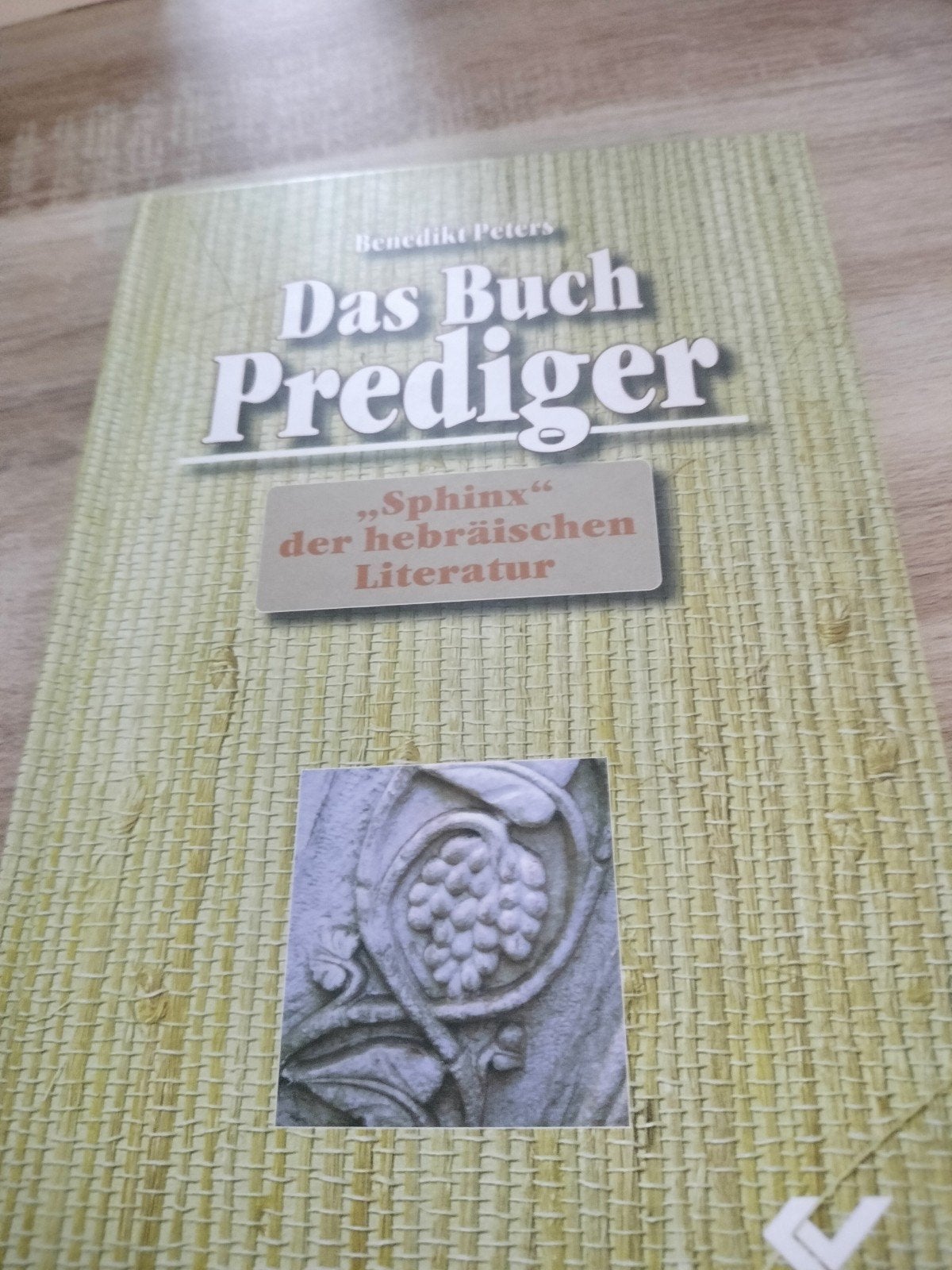 Das Buch Prediger - Benedikt Peters, Ophalen of Verzenden, Zo goed als nieuw, Benedikt Peters, Christendom | Katholiek